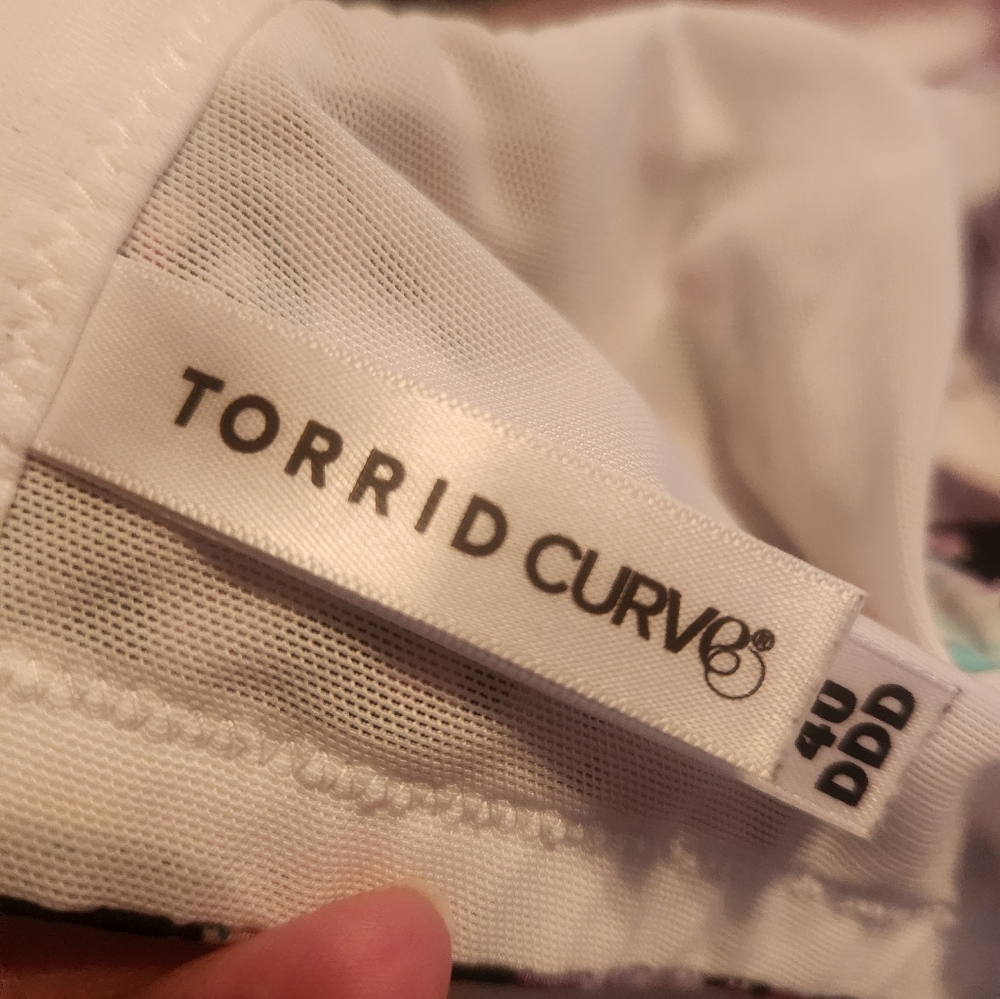 Nwot Torrid Curve Leopard Print Bra size 40DDD - Picture 3 of 5